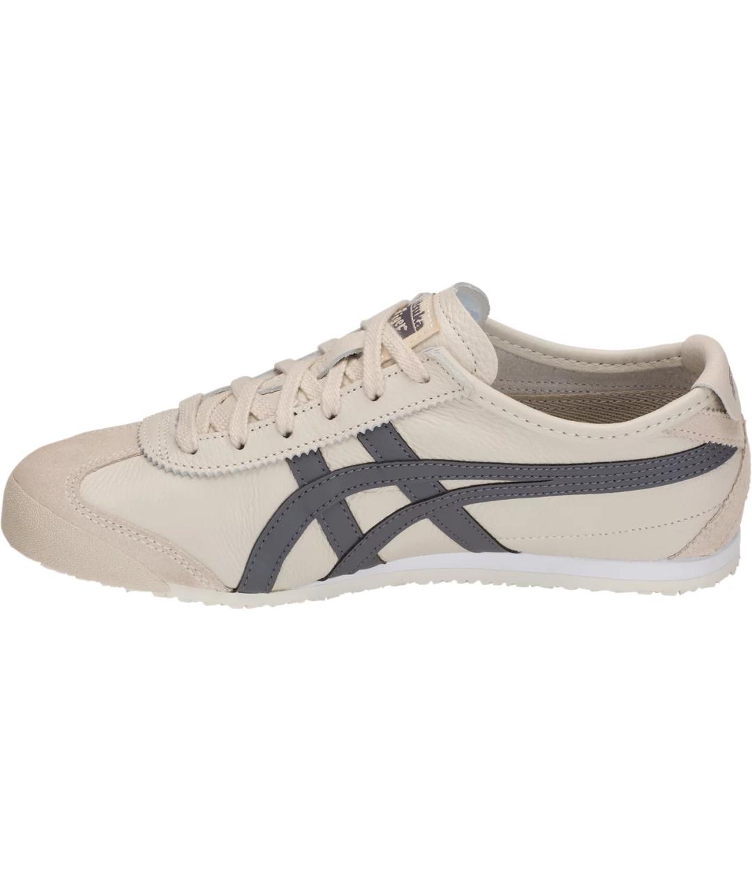 ONITSUKA TIGER Бежевые кожаные кроссовки, фото 2
