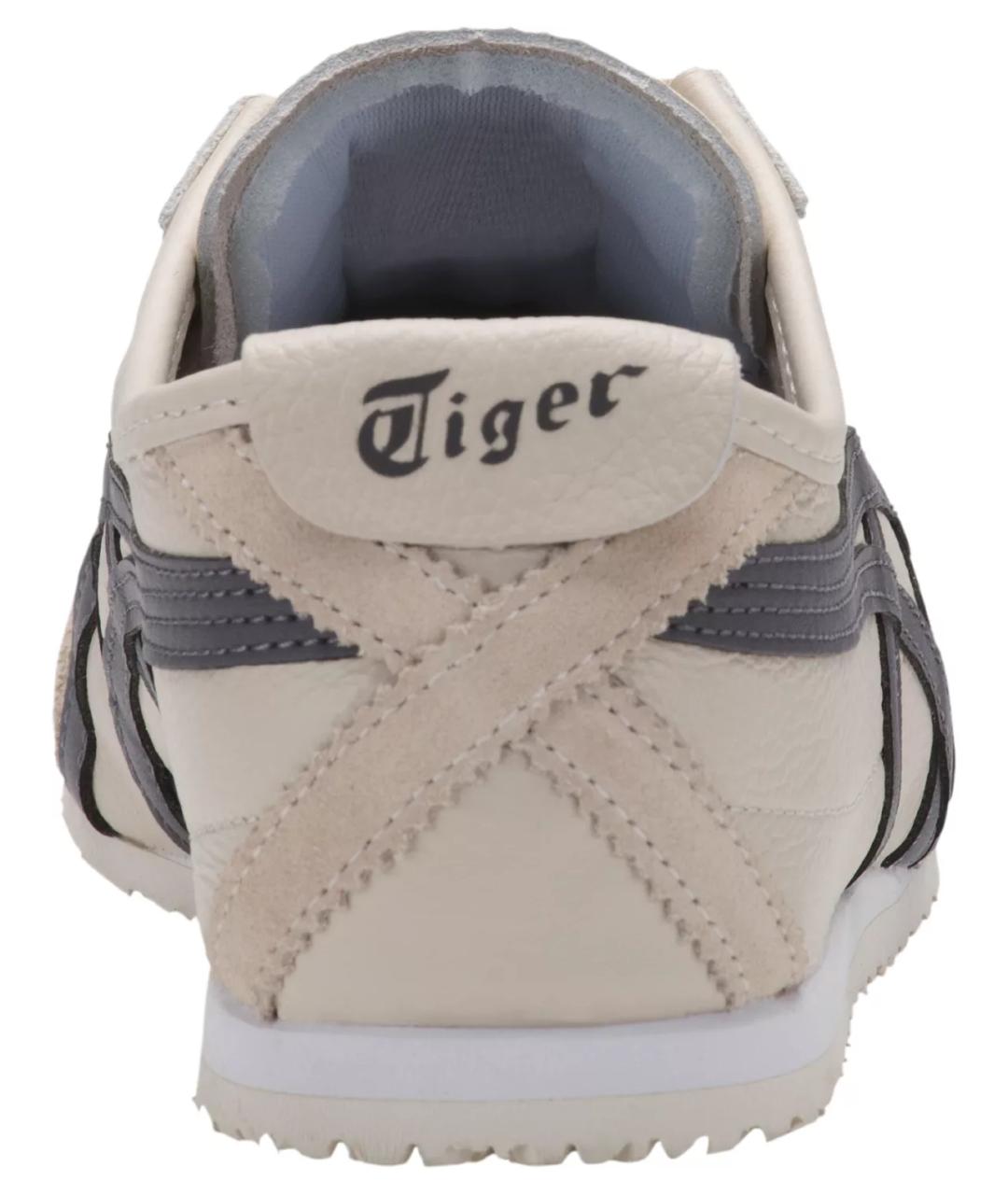 ONITSUKA TIGER Бежевые кожаные кроссовки, фото 4