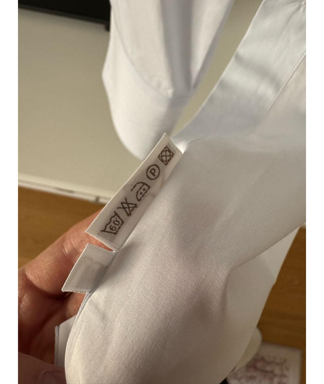 BRIONI Голубая хлопковая классическая рубашка, фото 5