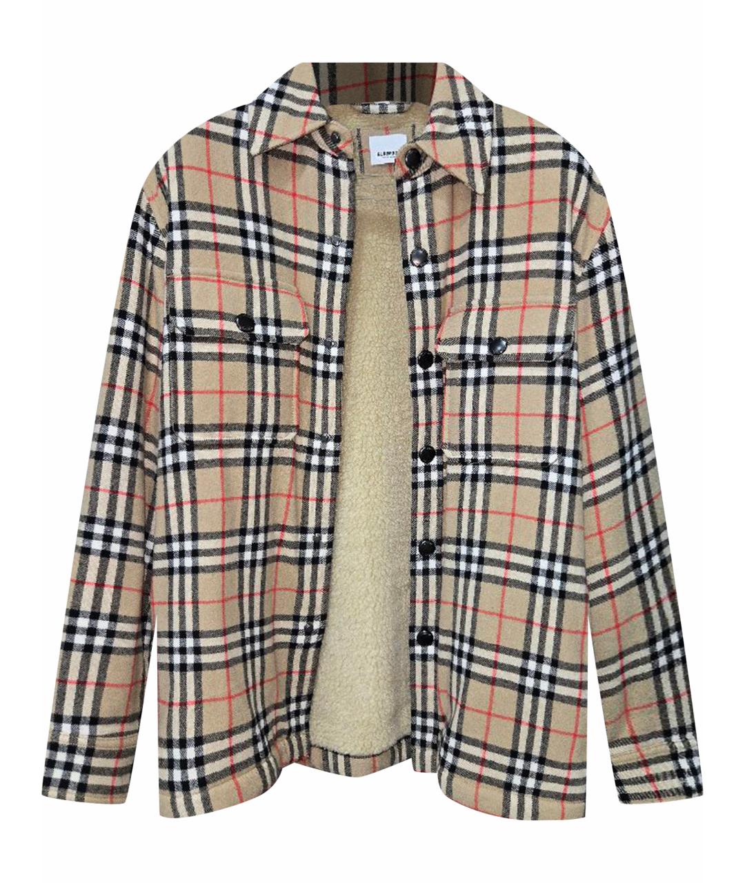 BURBERRY Коричневая кашемировая куртка, фото 1