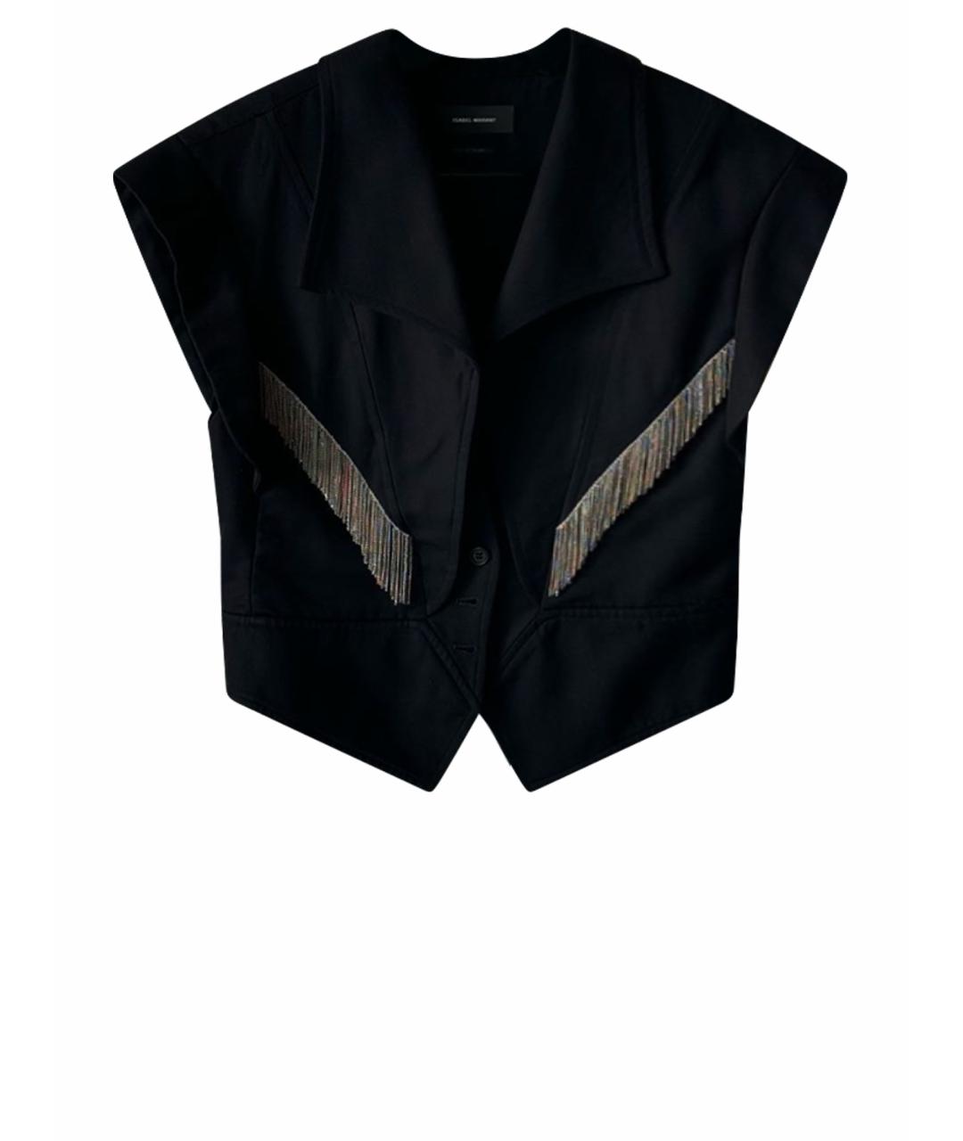 ISABEL MARANT Черный жилет, фото 1