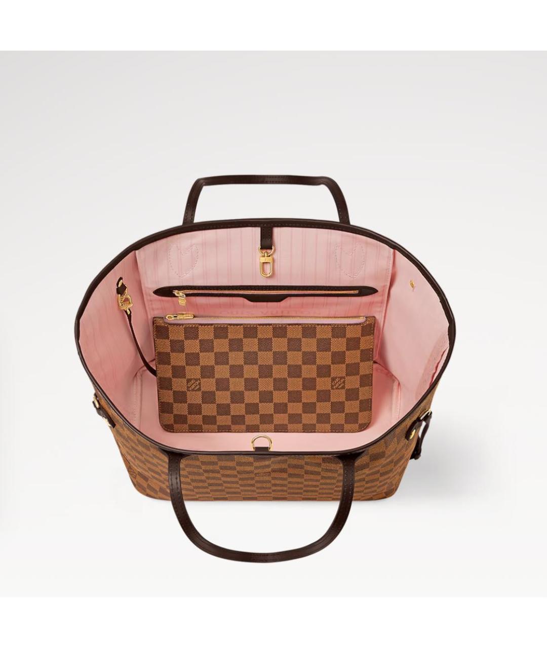LOUIS VUITTON Коричневая сумка тоут, фото 2