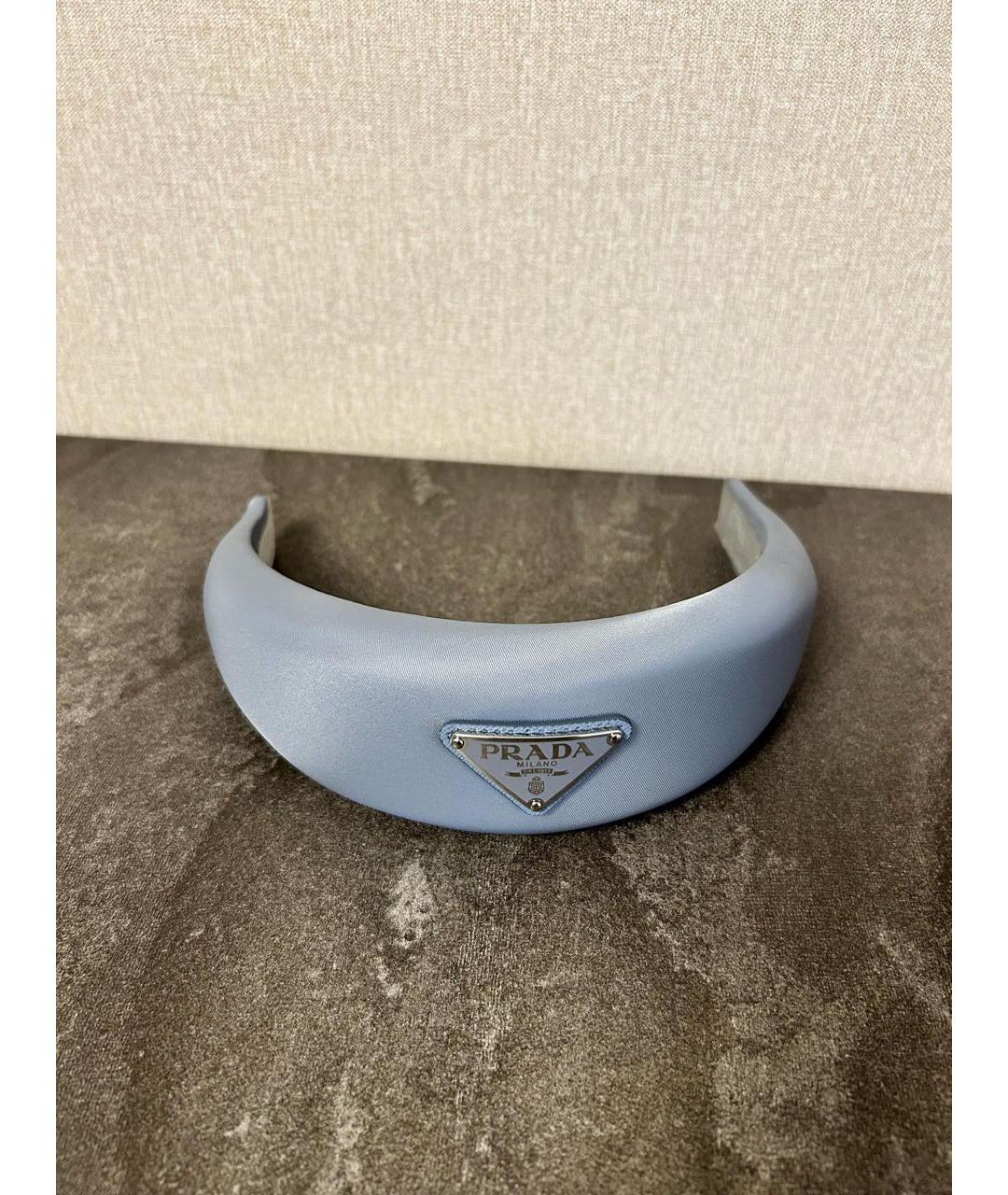 PRADA Голубой ободок, фото 8