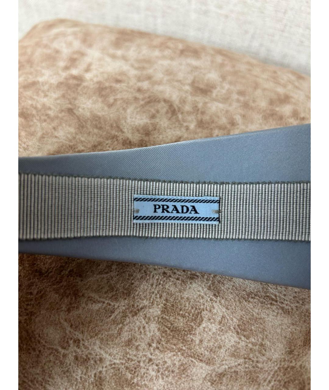 PRADA Голубой ободок, фото 3