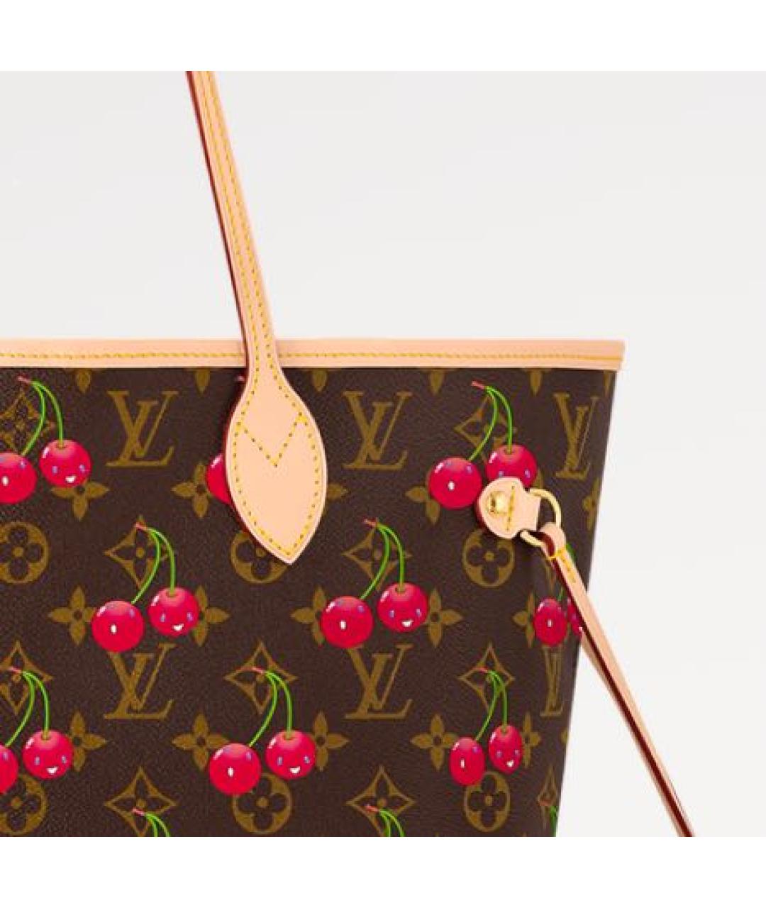 LOUIS VUITTON Коричневая сумка тоут, фото 2
