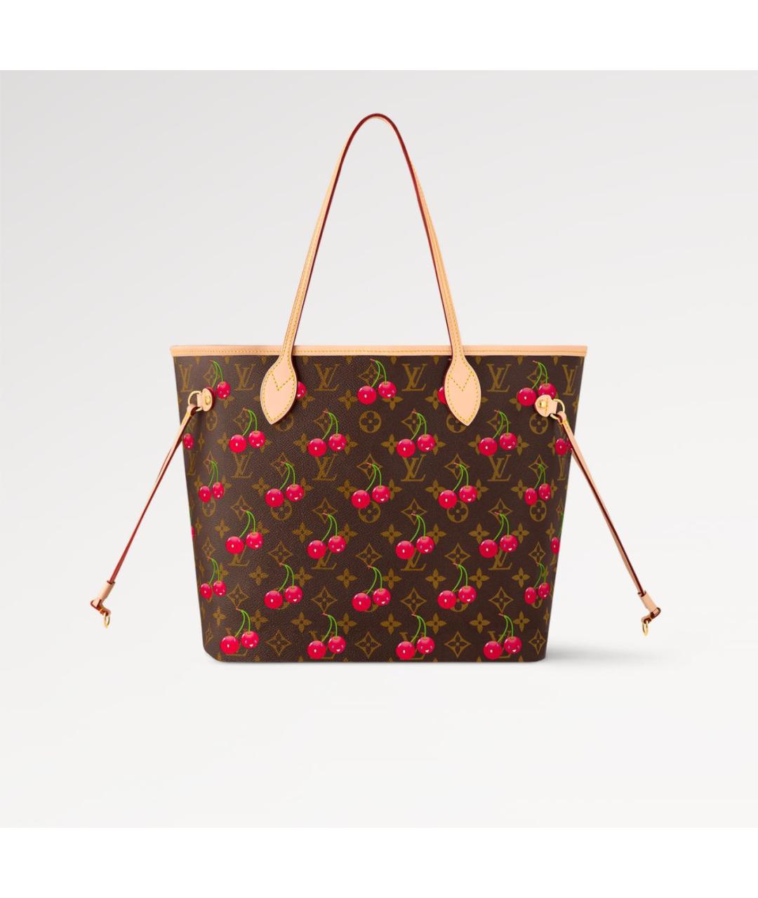 LOUIS VUITTON Коричневая сумка тоут, фото 3