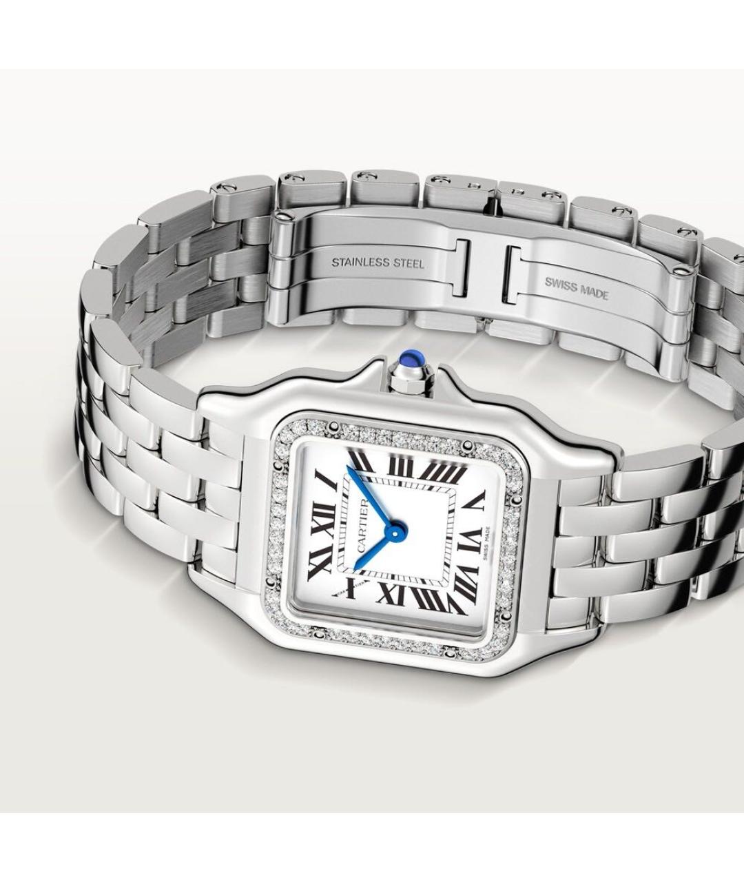 CARTIER Серебряные часы, фото 6