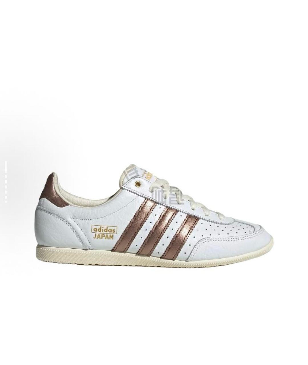 ADIDAS Белые кожаные кроссовки, фото 7