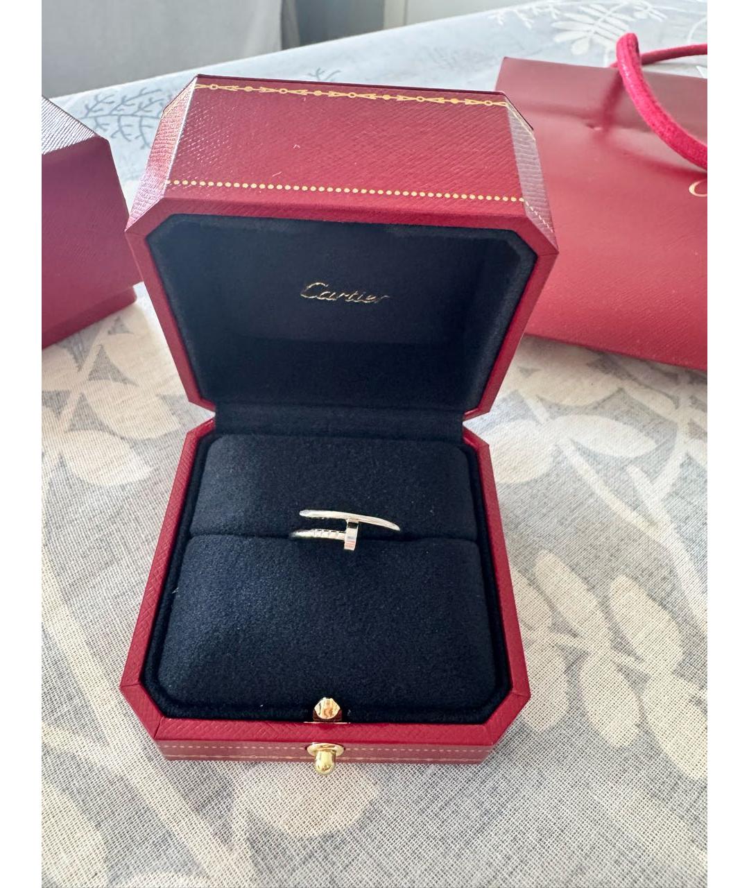 CARTIER Белое кольцо из белого золота, фото 2