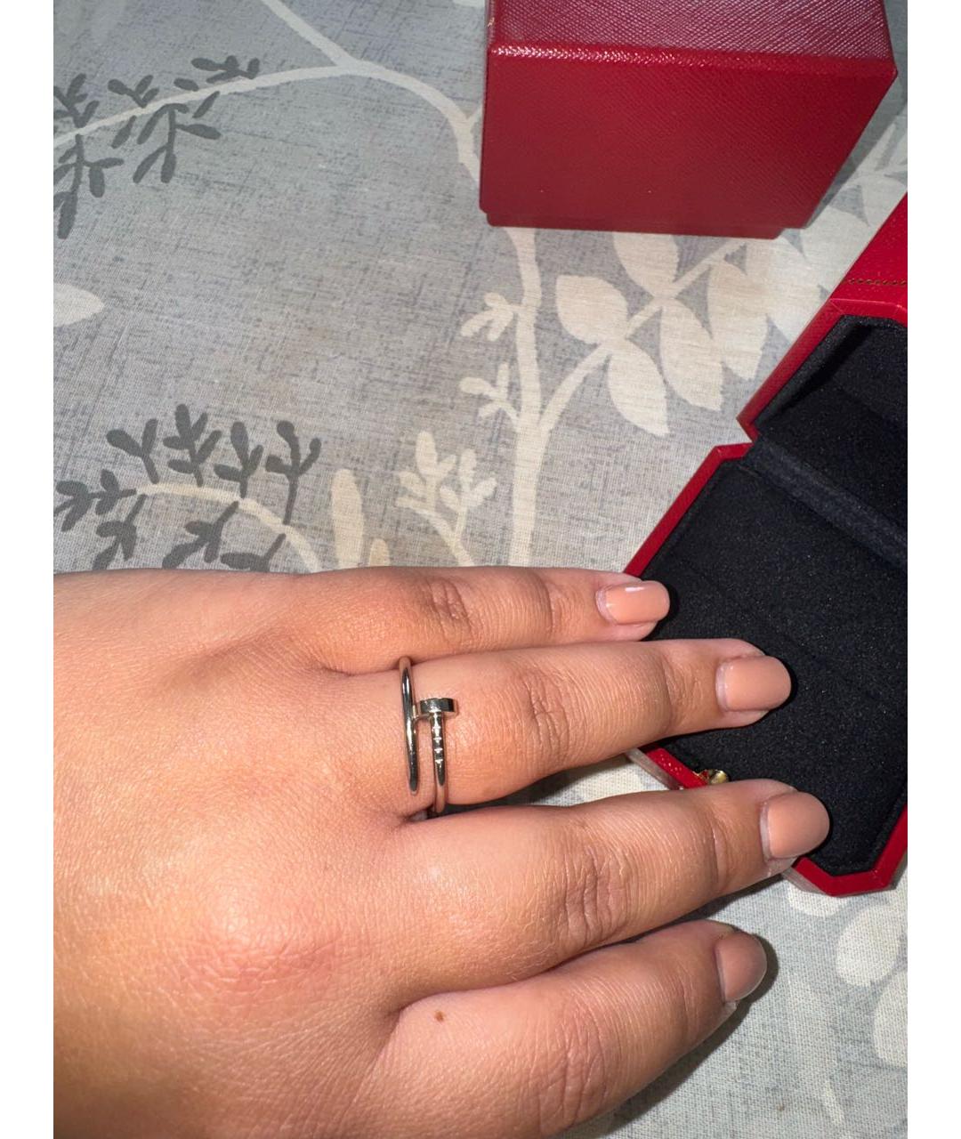 CARTIER Белое кольцо из белого золота, фото 5
