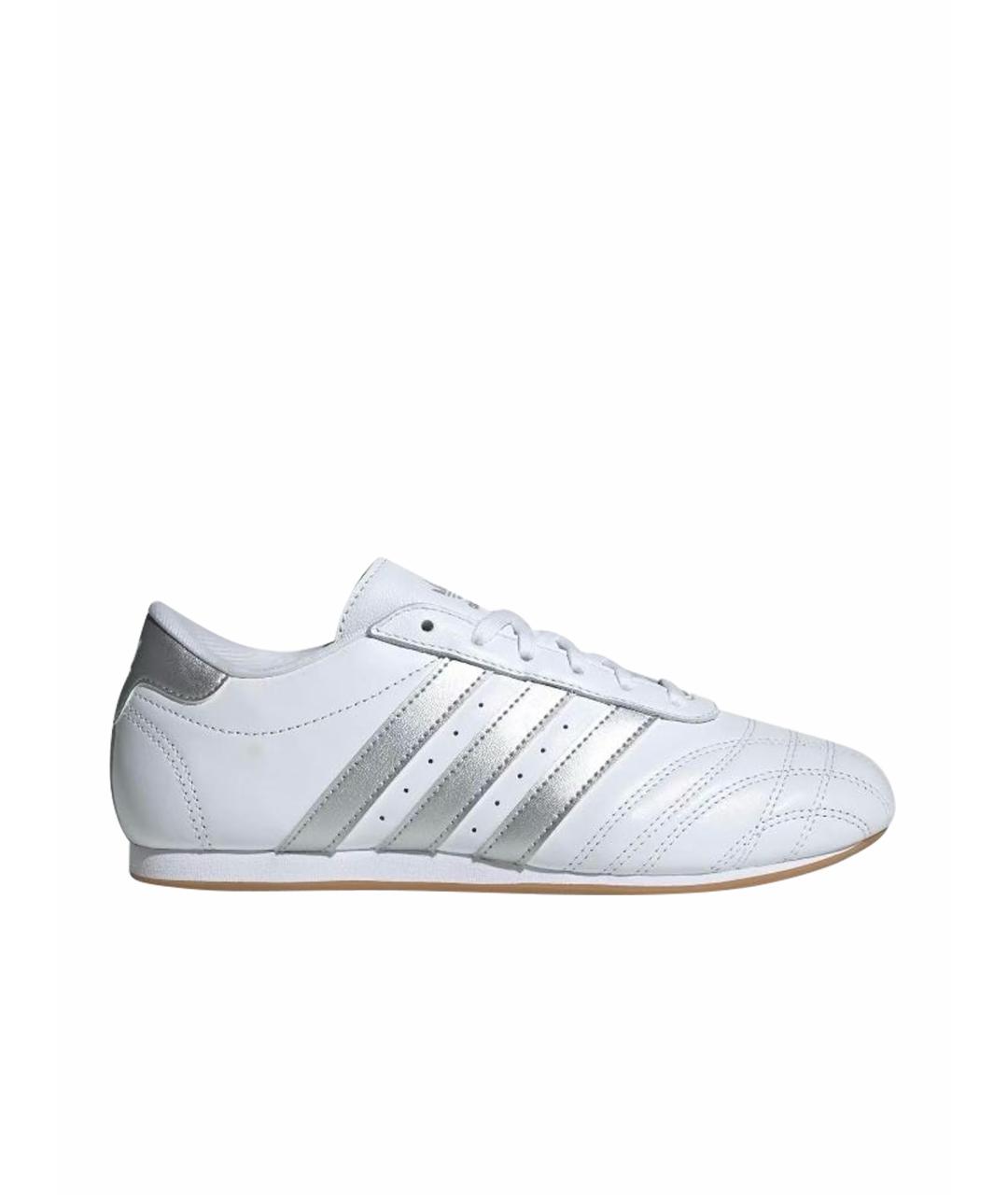 ADIDAS Белые кожаные кроссовки, фото 1