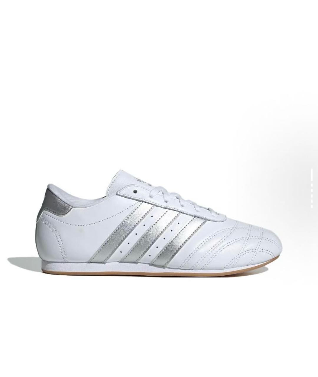 ADIDAS Белые кожаные кроссовки, фото 6