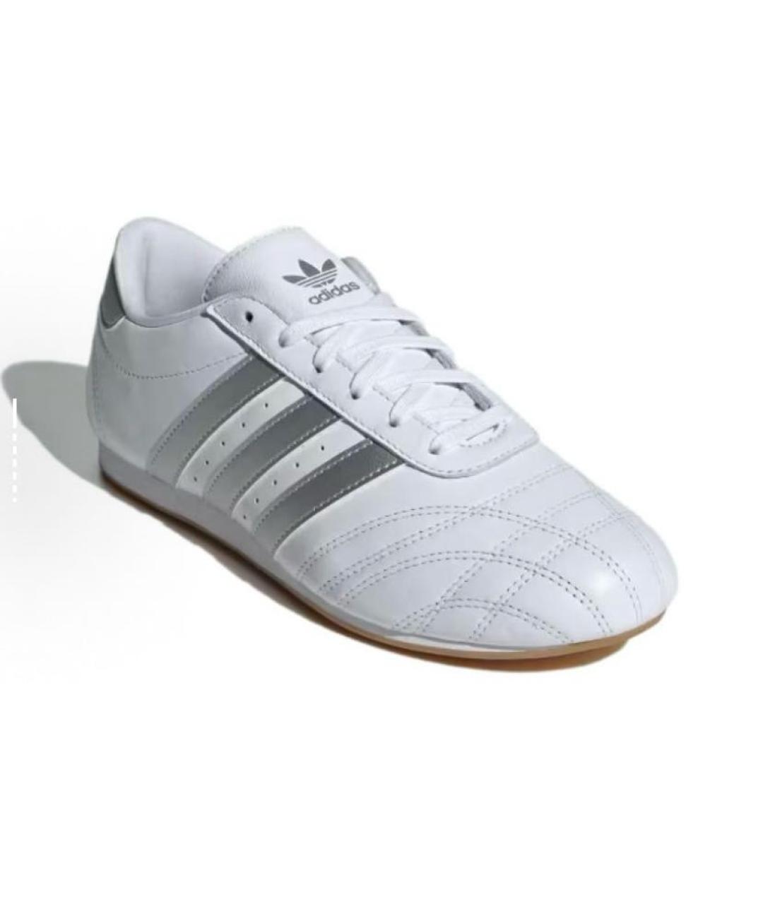 ADIDAS Белые кожаные кроссовки, фото 3