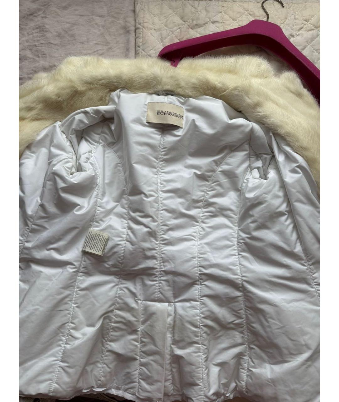 ERMANNO SCERVINO Белая куртка, фото 4