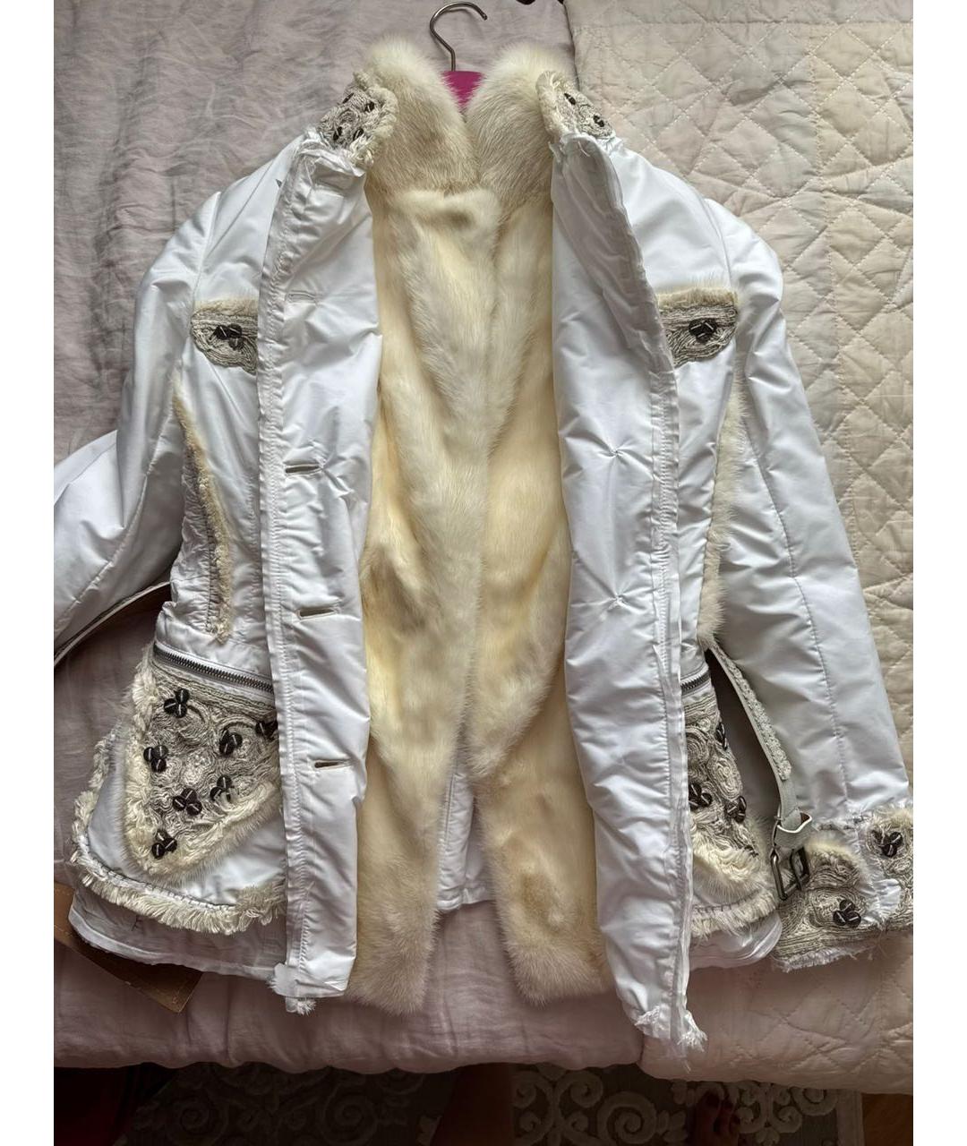 ERMANNO SCERVINO Белая куртка, фото 3