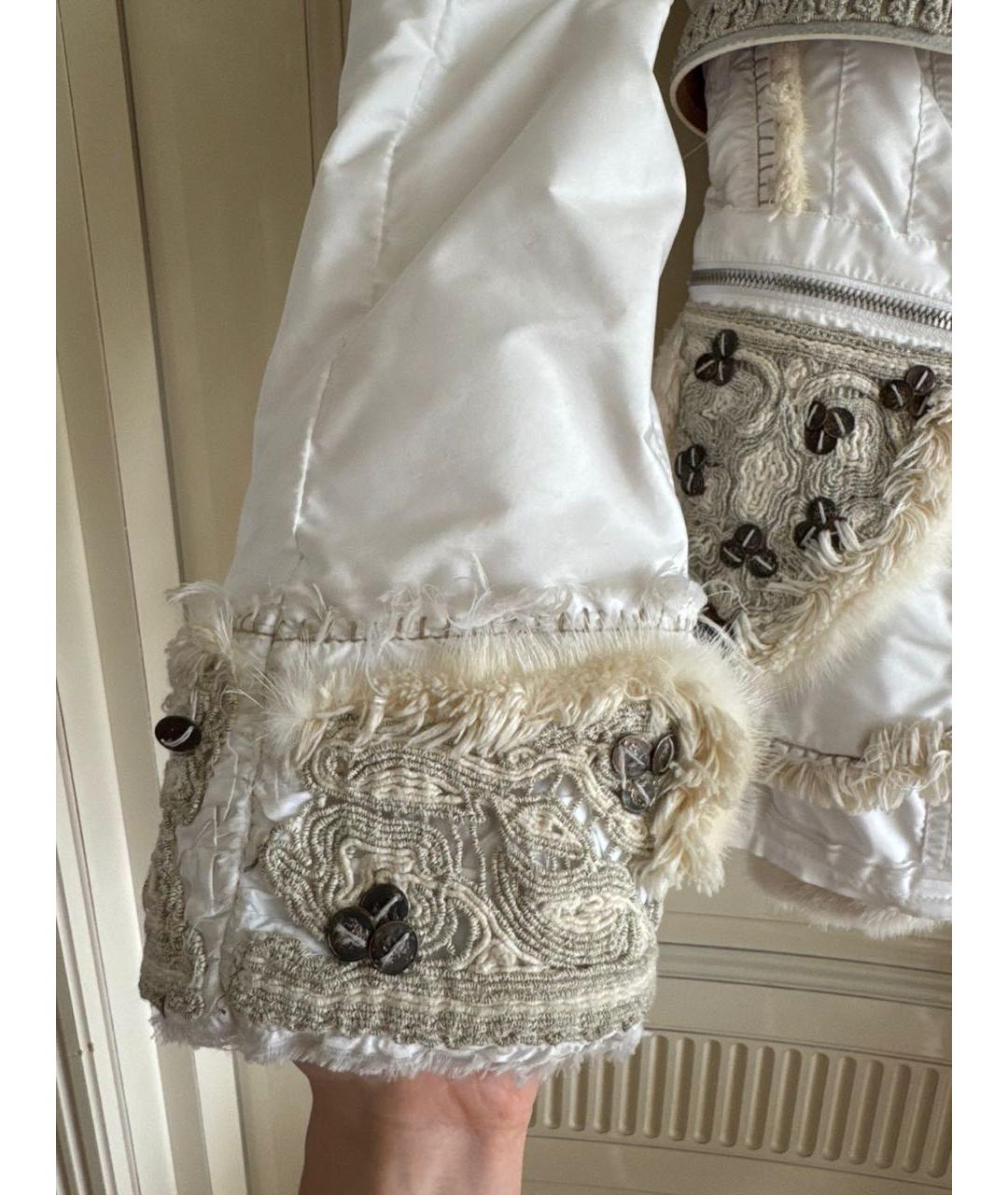 ERMANNO SCERVINO Белая куртка, фото 5