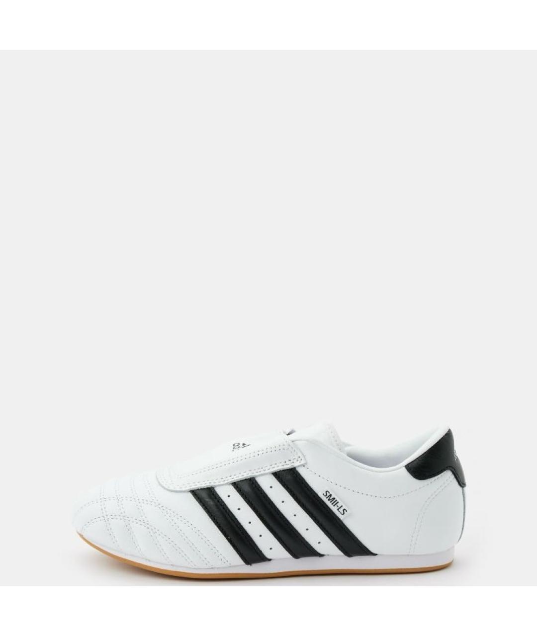 ADIDAS Белые кожаные кроссовки, фото 2