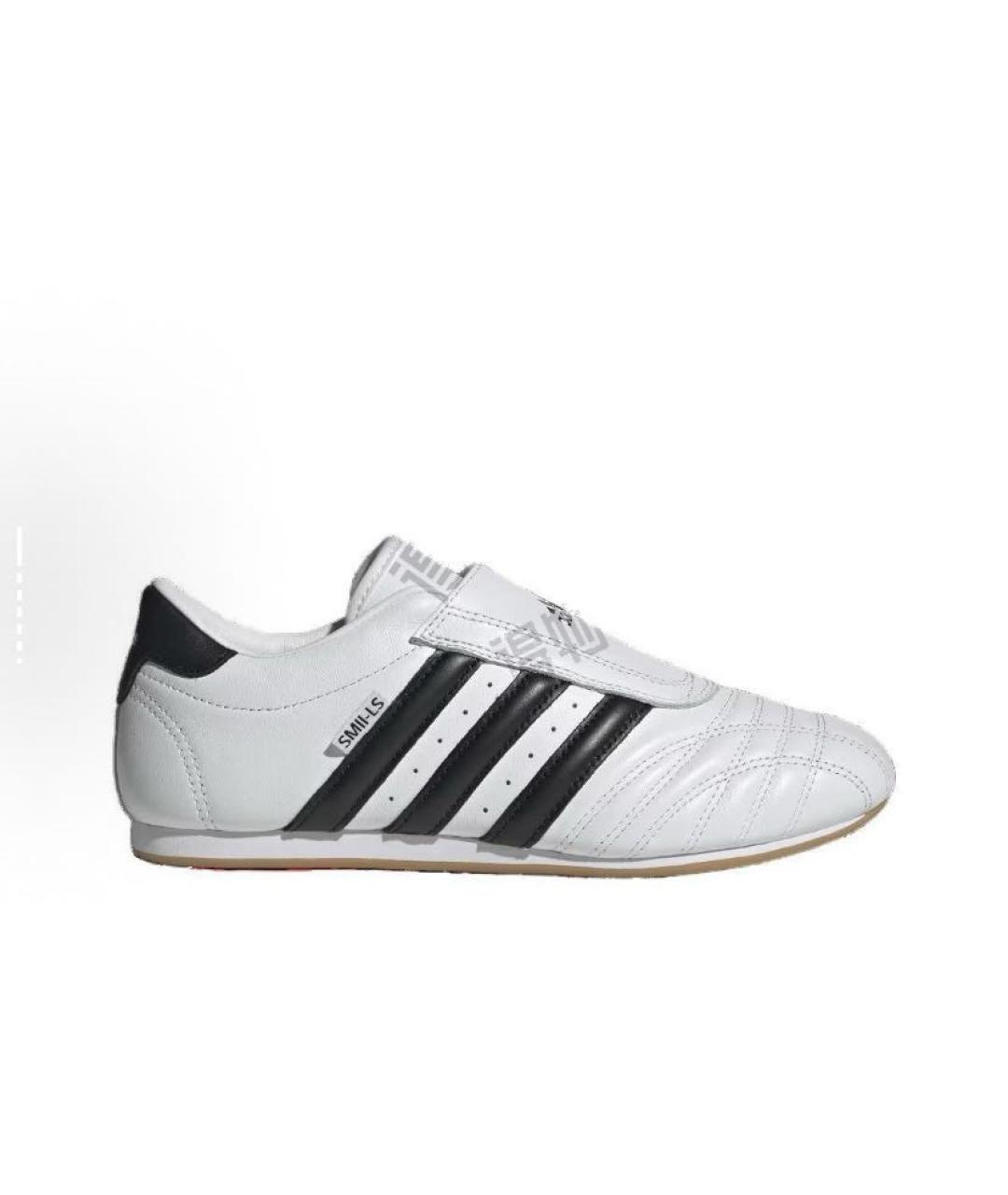 ADIDAS Белые кожаные кроссовки, фото 7