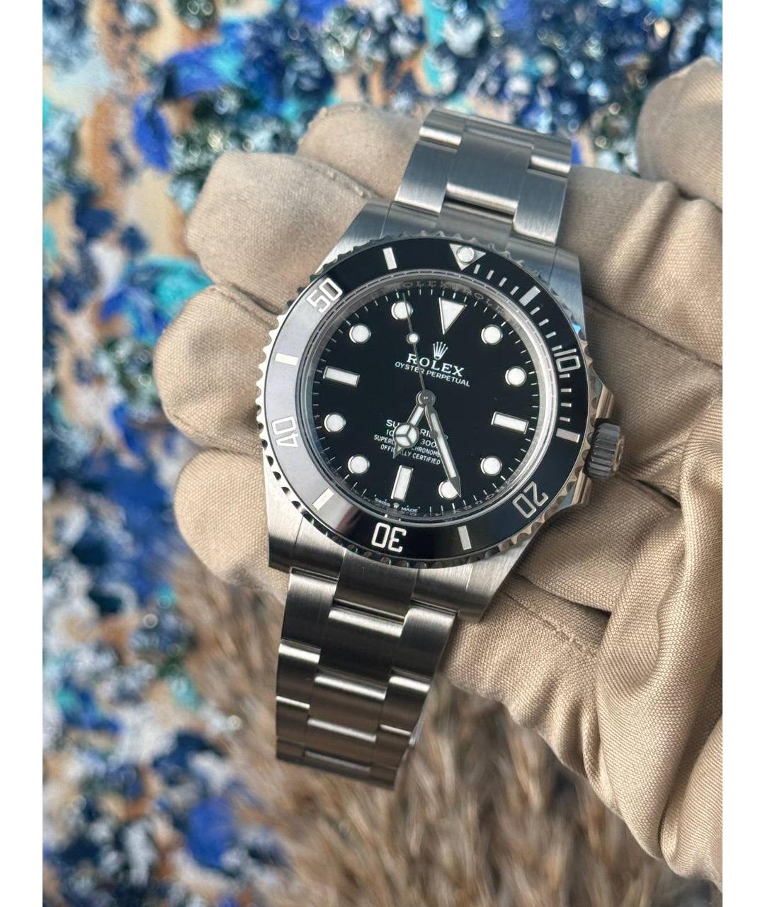 ROLEX Черные часы, фото 2