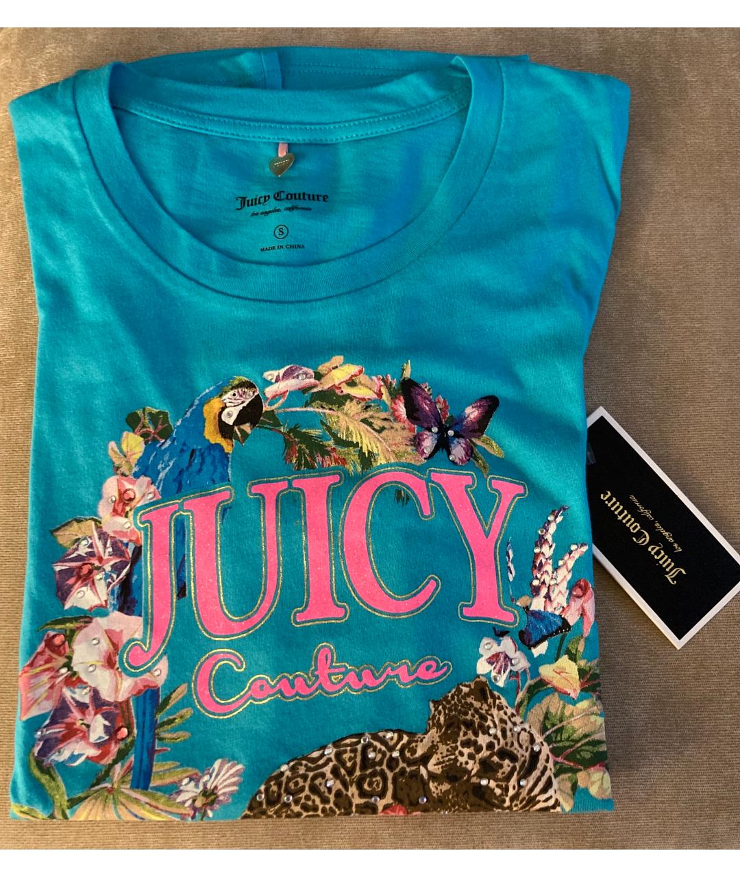 JUICY COUTURE Хлопковая футболка, фото 2