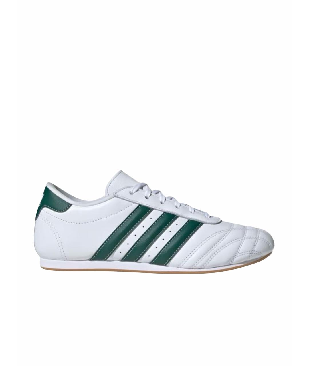 ADIDAS Белые кожаные кроссовки, фото 1