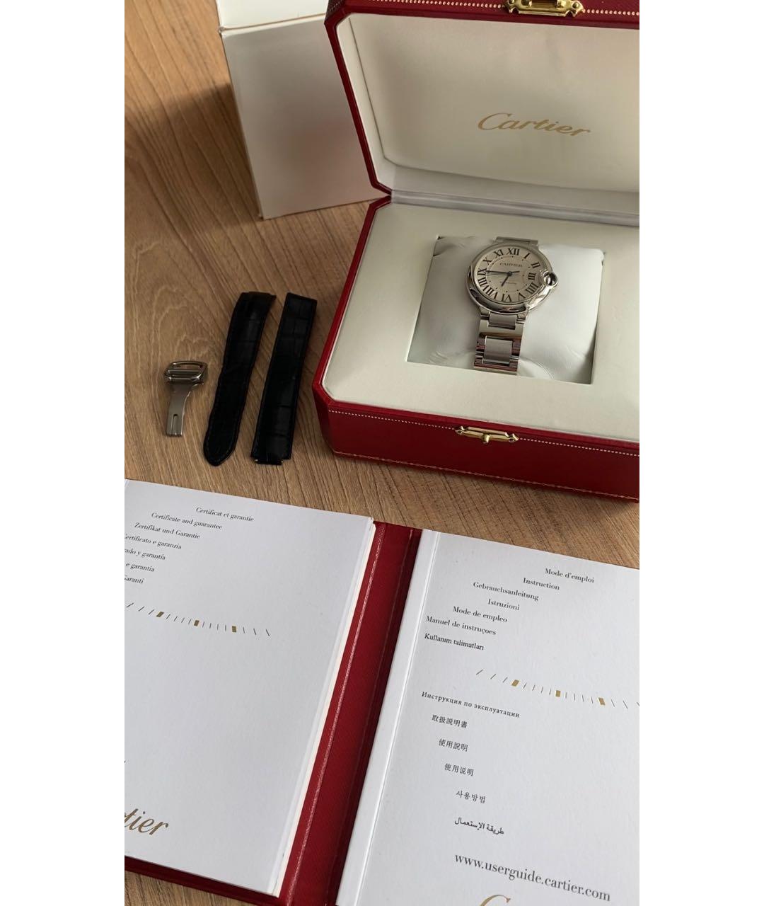 CARTIER Серебряные часы, фото 3