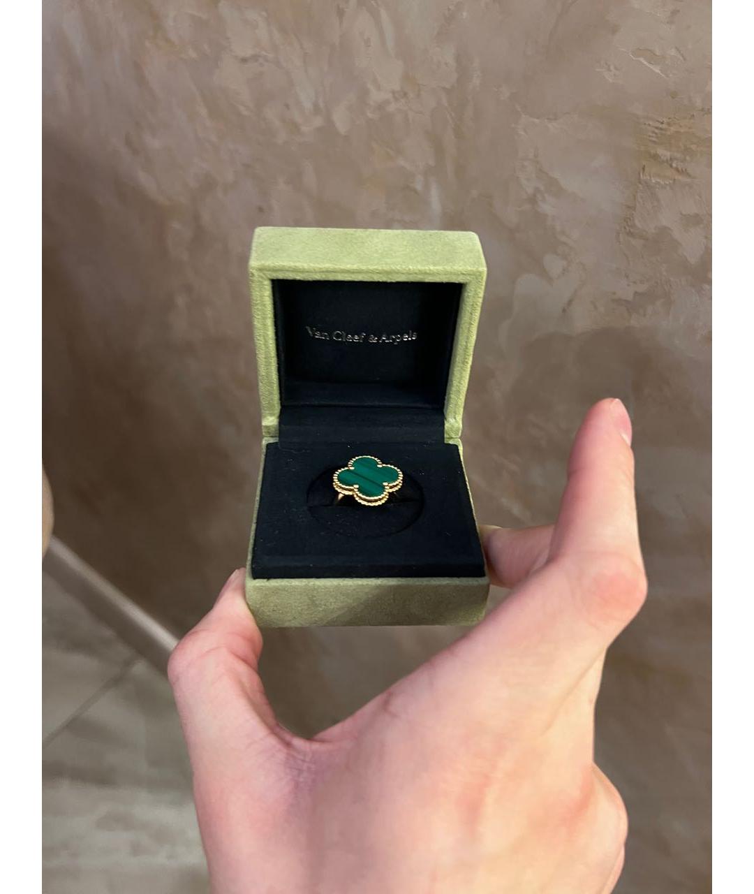 VAN CLEEF & ARPELS Зеленый комплект из белого золота, фото 3