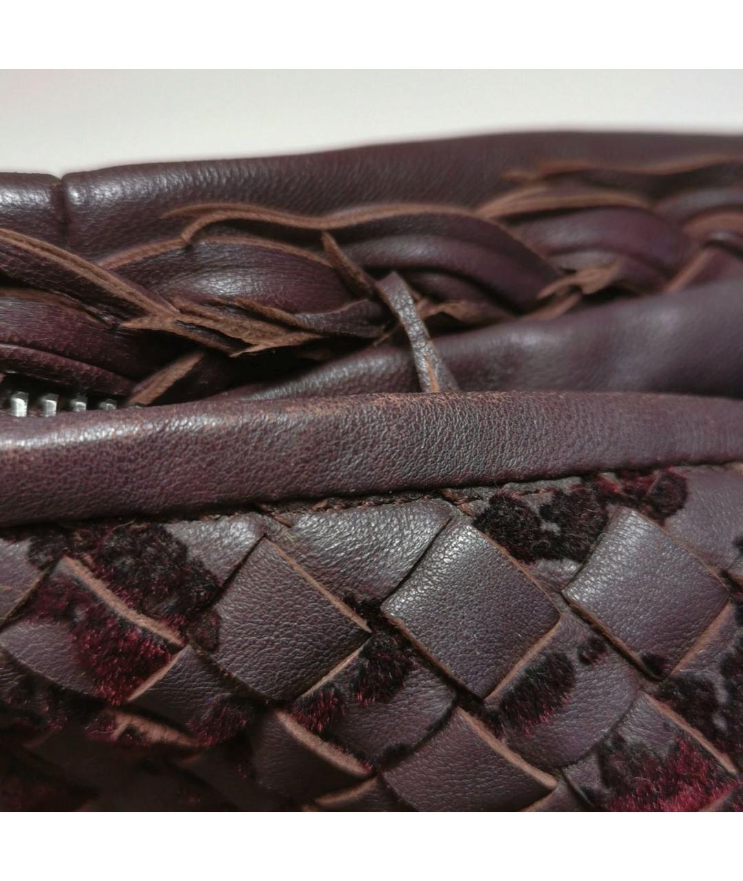BOTTEGA VENETA Коричневая сумка через плечо, фото 7