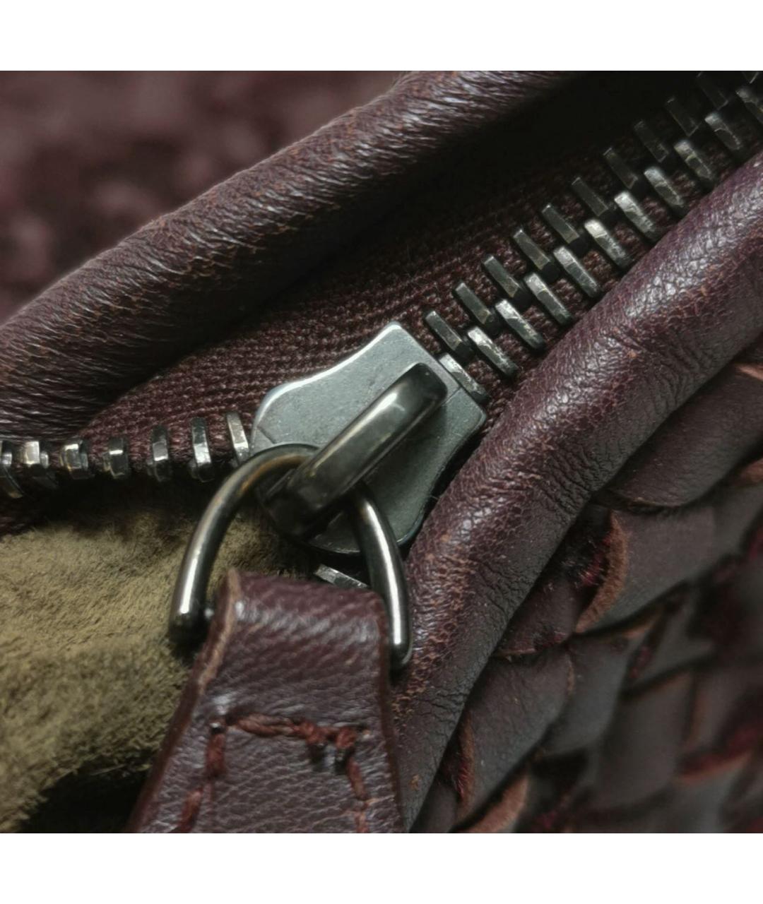 BOTTEGA VENETA Коричневая сумка через плечо, фото 2