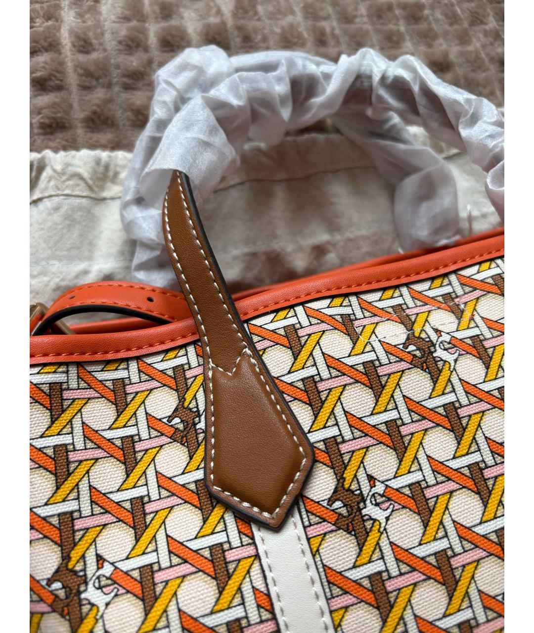 TORY BURCH Коричневая сумка тоут, фото 7