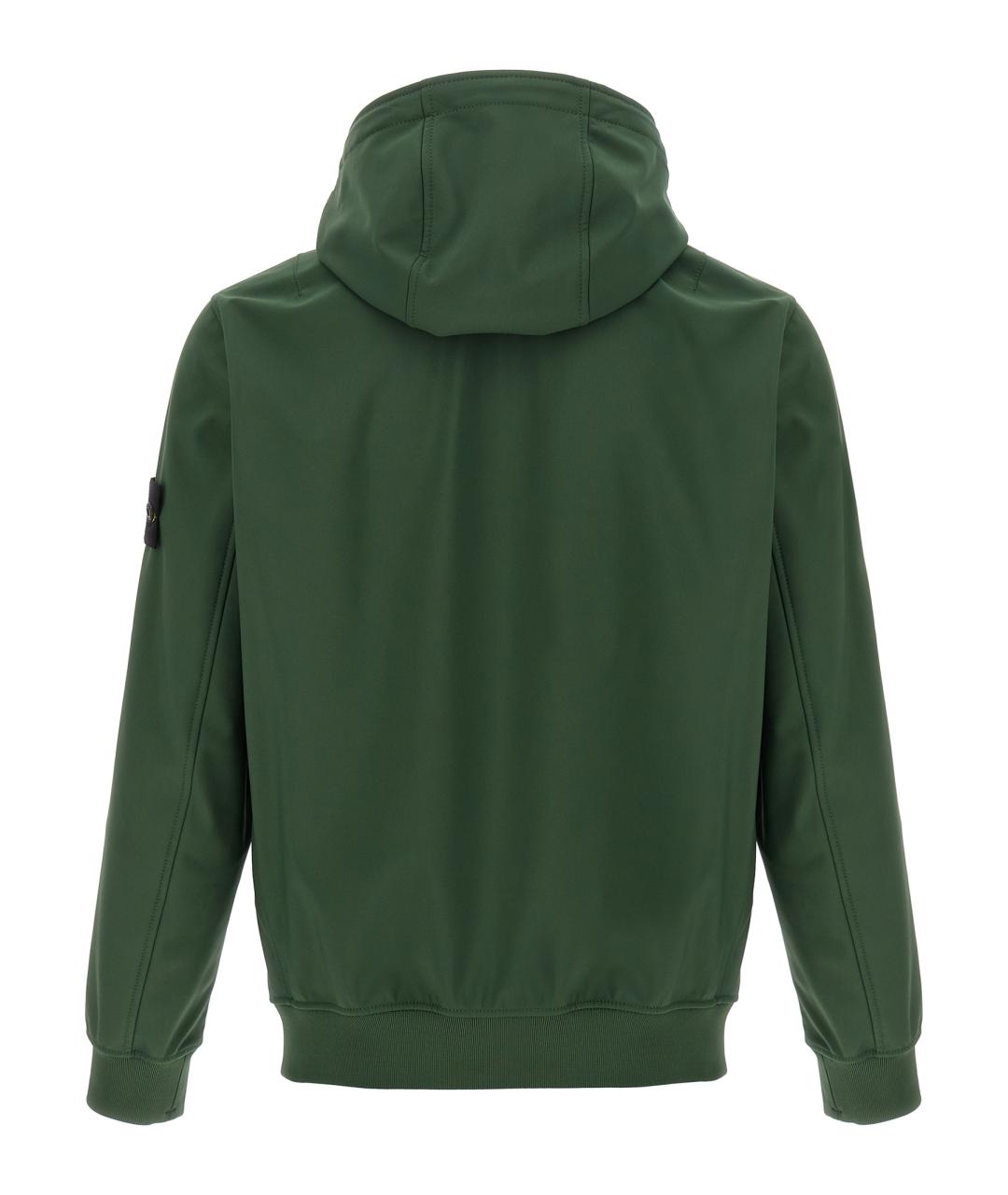 STONE ISLAND Зеленая куртка, фото 2