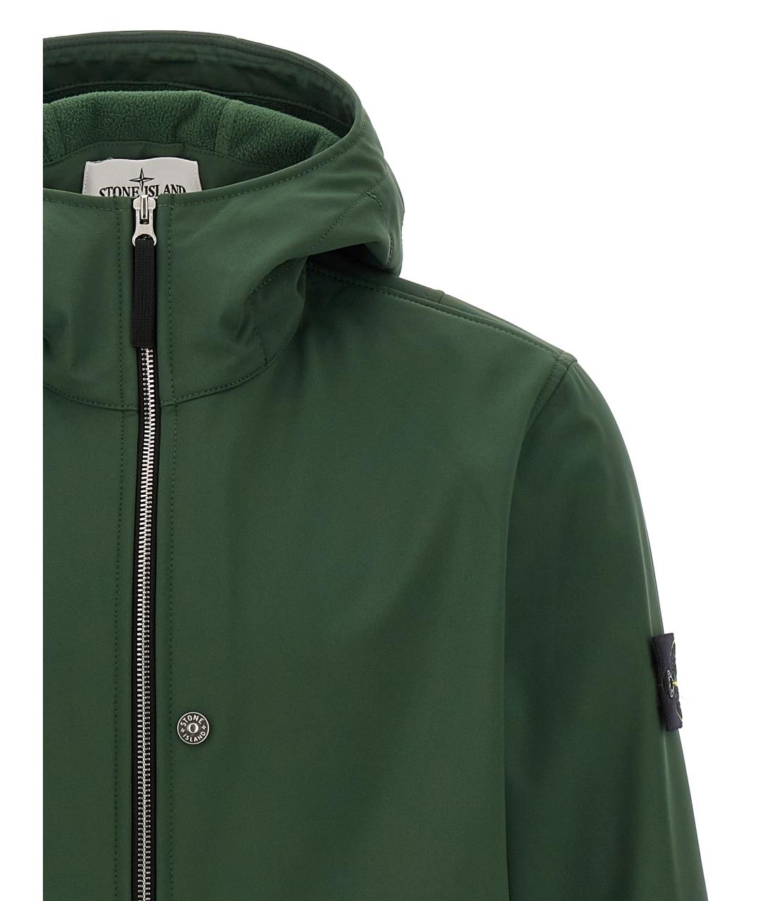 STONE ISLAND Зеленая куртка, фото 3