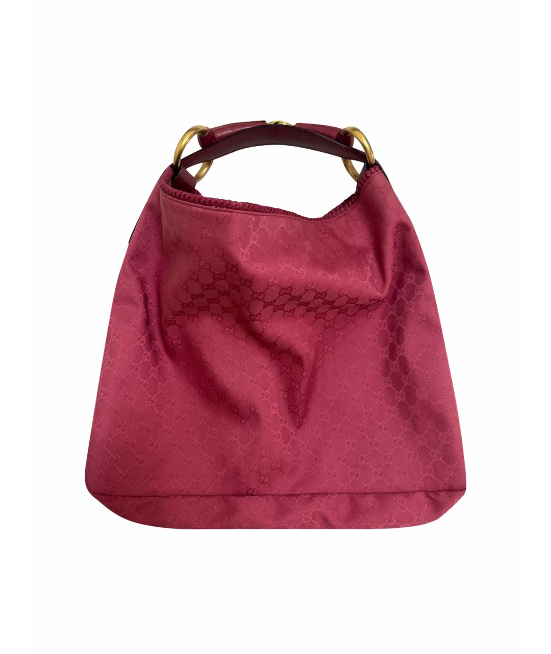 GUCCI Фуксия сумка тоут, фото 1