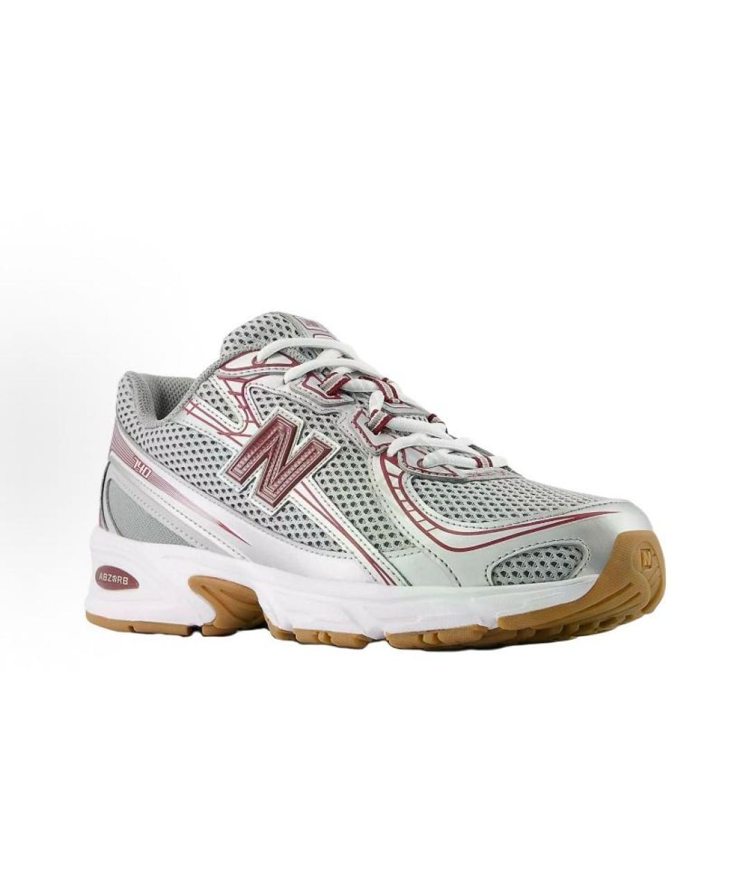 NEW BALANCE Серые текстильные кроссовки, фото 3
