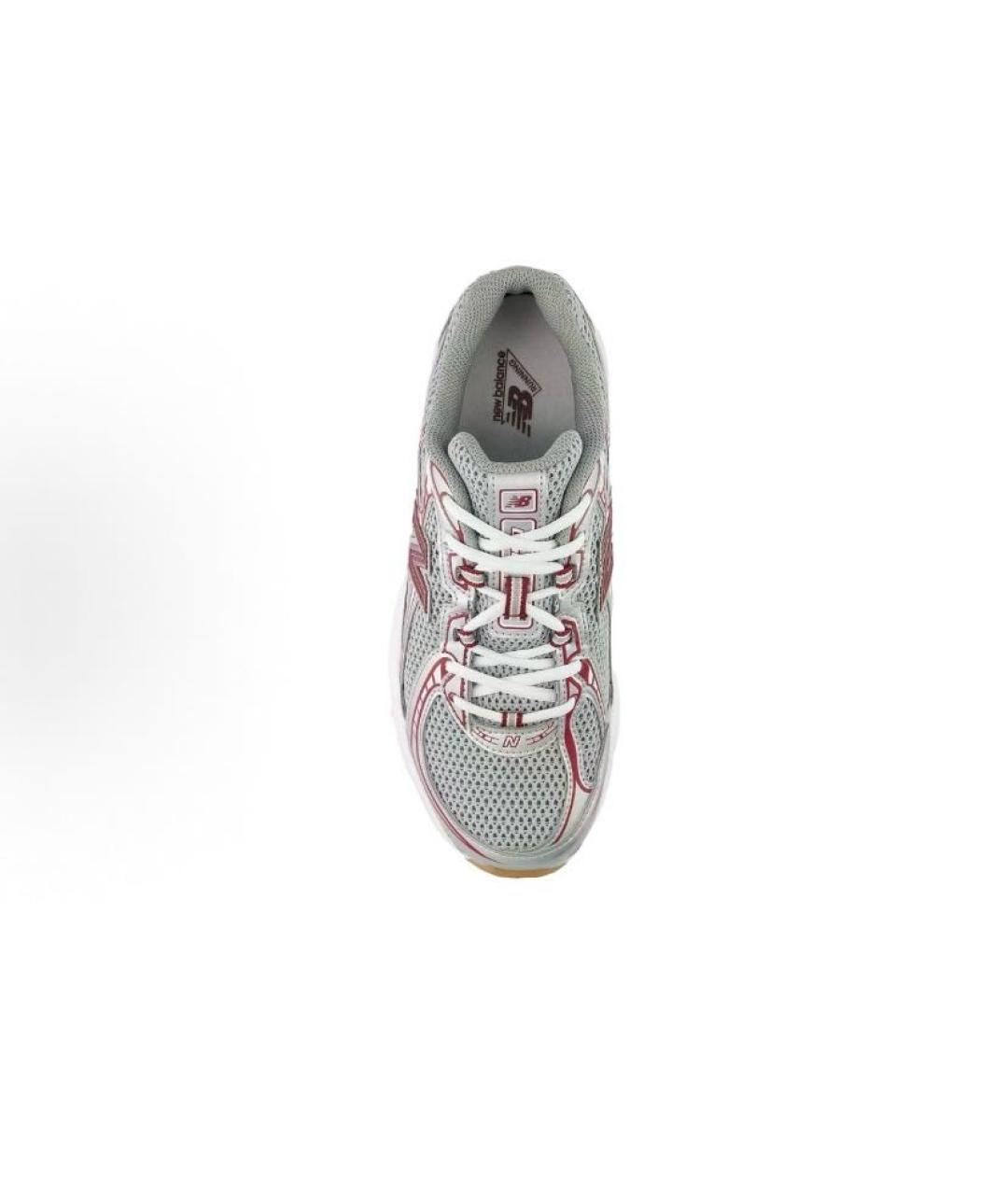 NEW BALANCE Серые текстильные кроссовки, фото 4