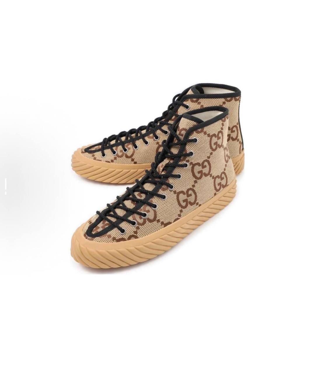 GUCCI Высокие кроссовки / кеды, фото 4