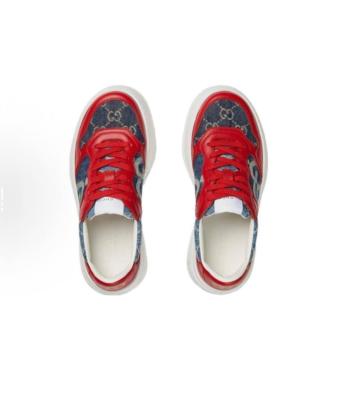 GUCCI Низкие кроссовки / кеды, фото 3