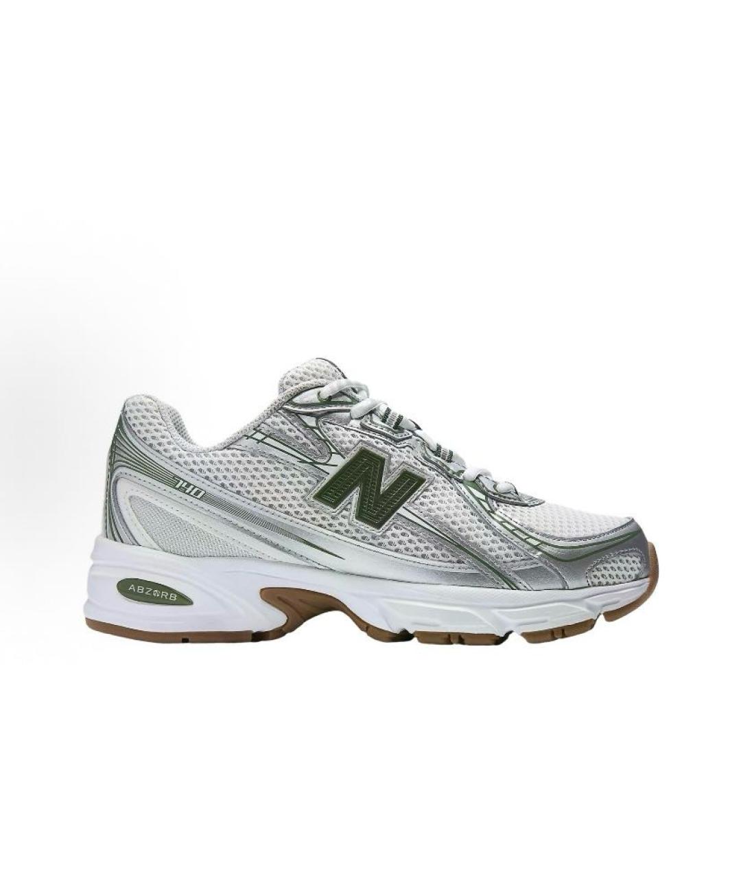 NEW BALANCE Серые текстильные кроссовки, фото 1