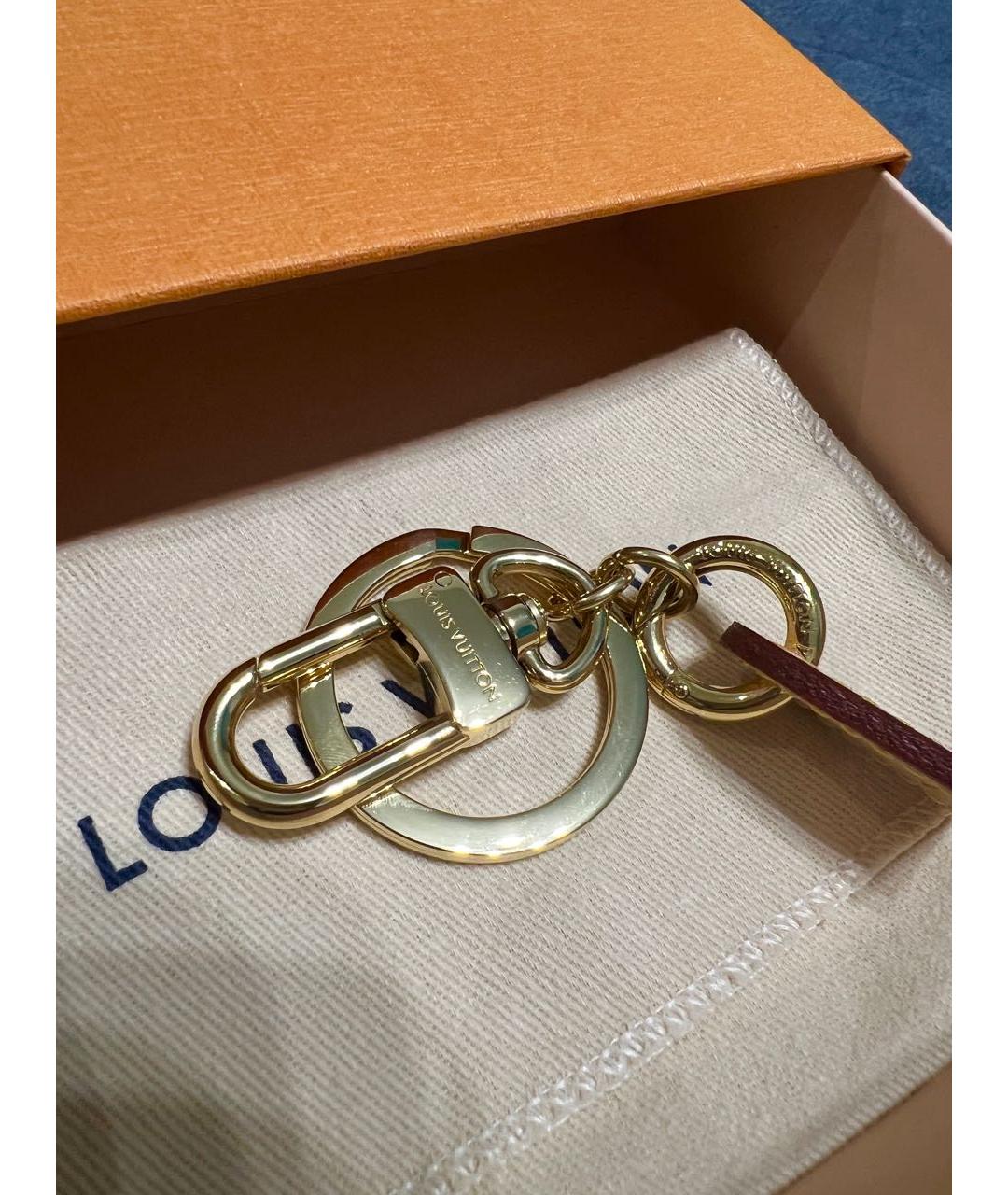 LOUIS VUITTON Бежевый брелок, фото 2