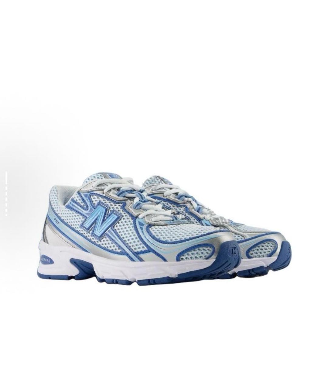 NEW BALANCE Синие текстильные кроссовки, фото 3