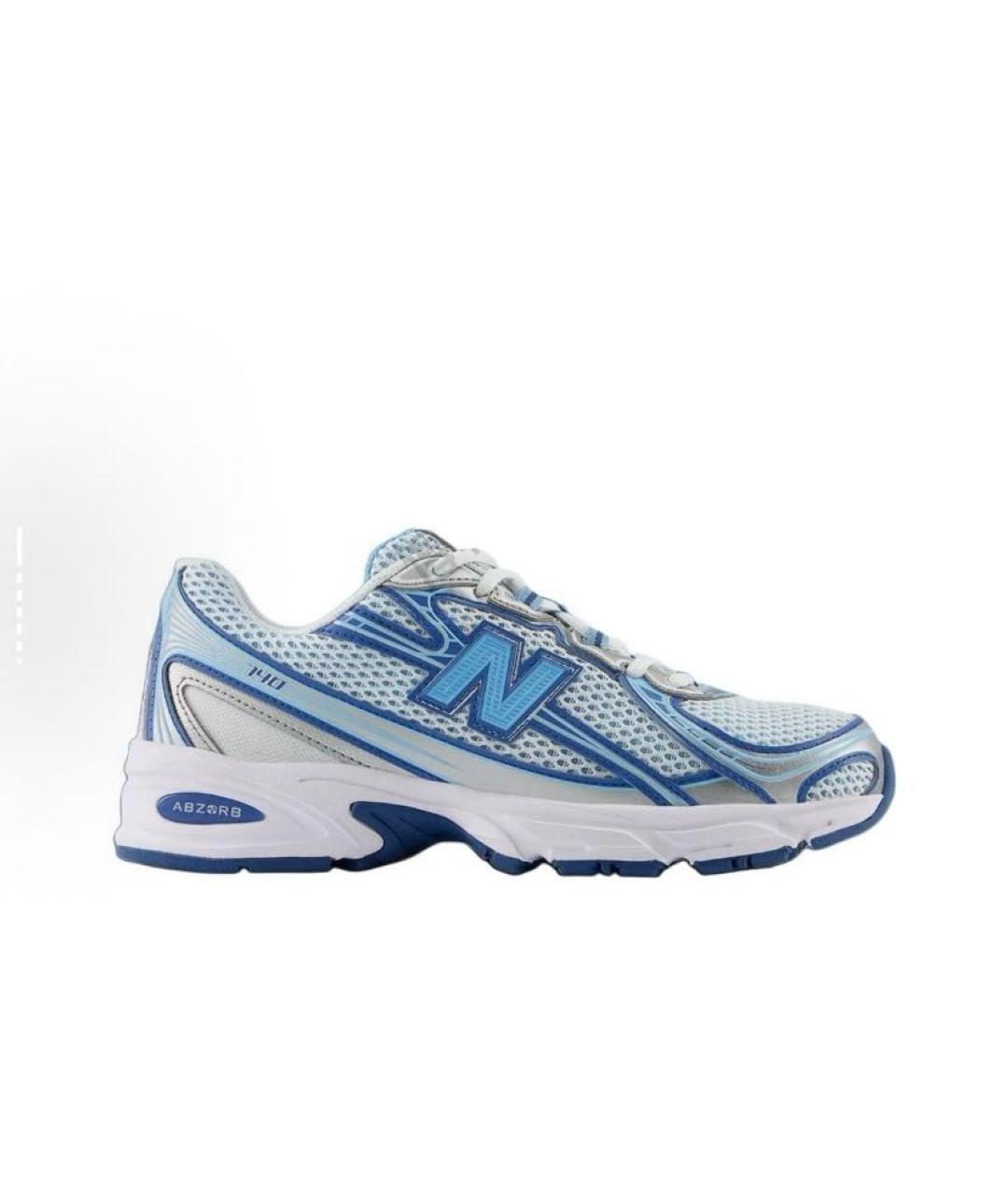NEW BALANCE Синие текстильные кроссовки, фото 2