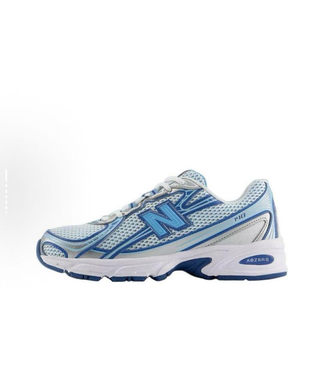 NEW BALANCE Синие текстильные кроссовки, фото 7