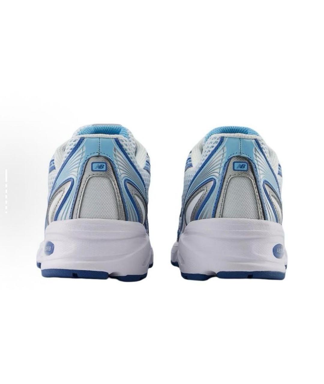 NEW BALANCE Синие текстильные кроссовки, фото 5