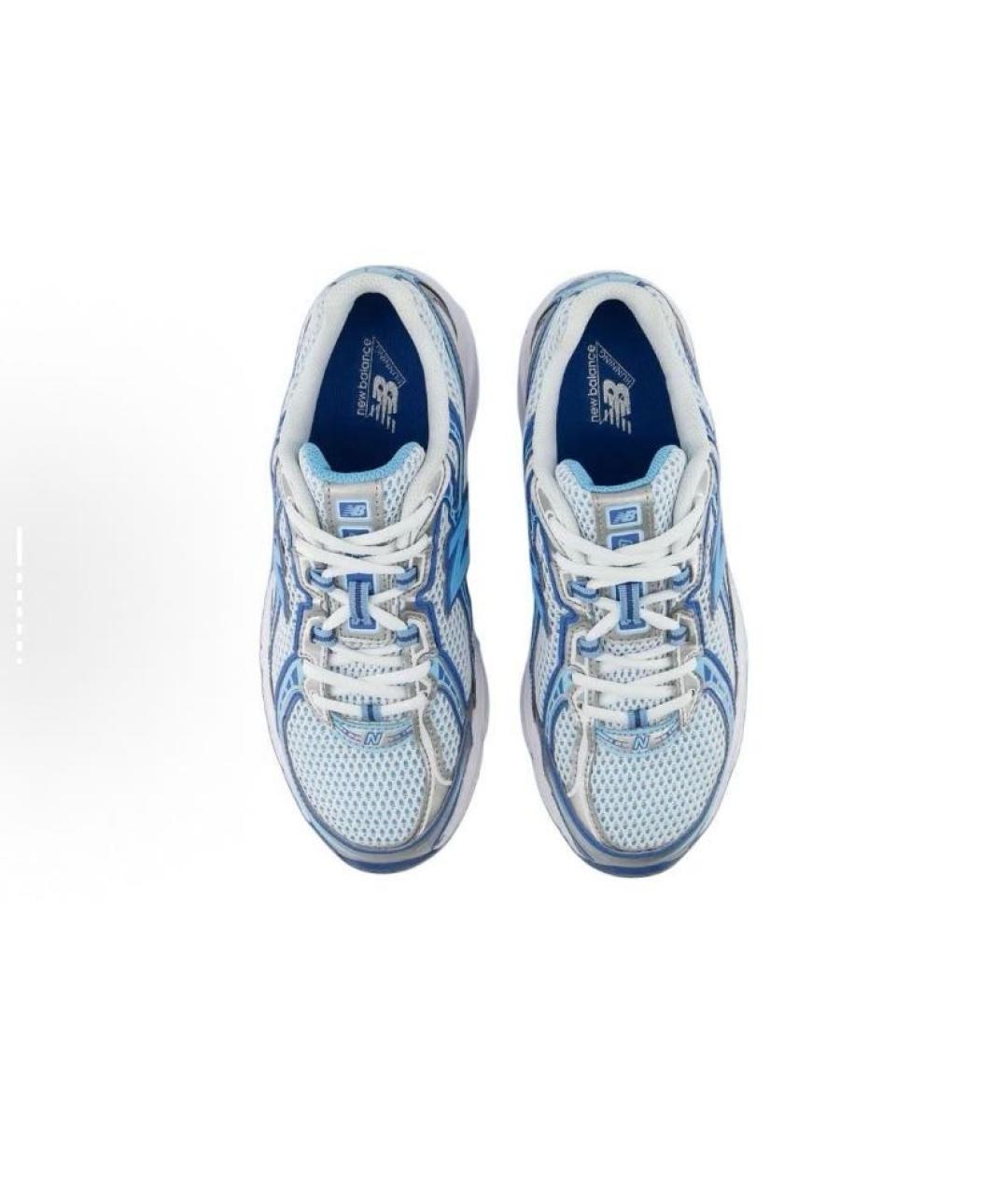 NEW BALANCE Синие текстильные кроссовки, фото 4