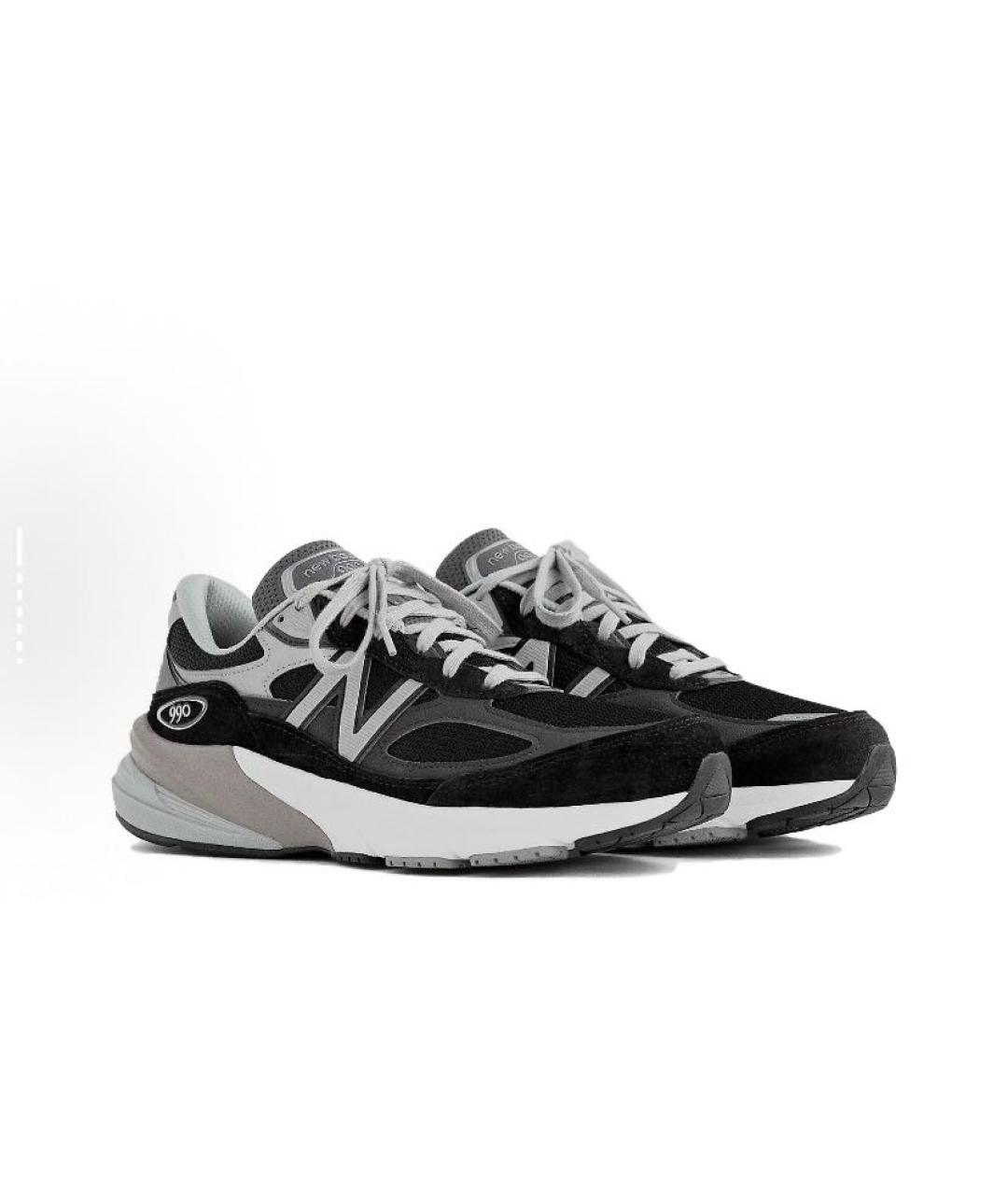 NEW BALANCE Черные текстильные кроссовки, фото 3