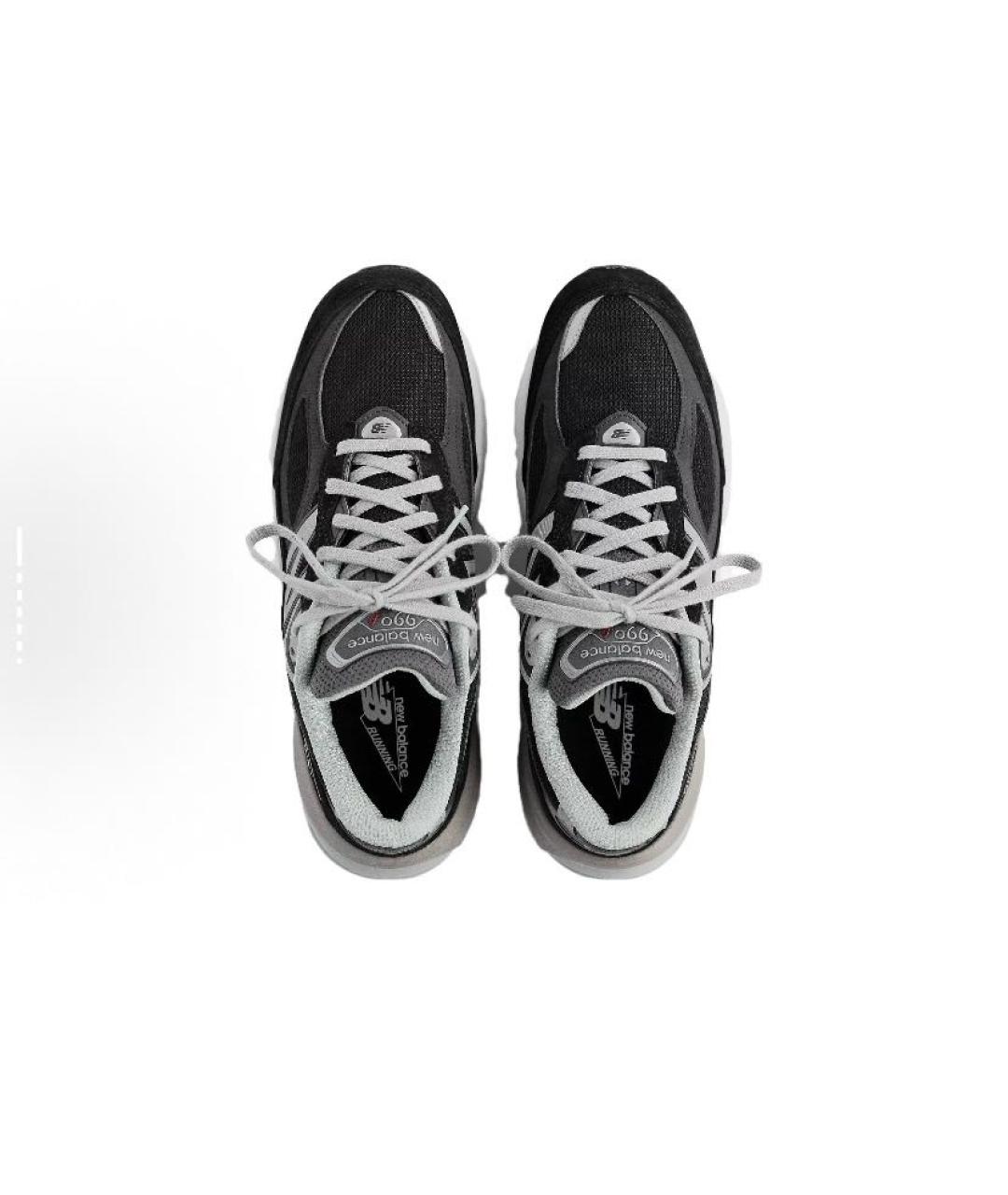 NEW BALANCE Черные текстильные кроссовки, фото 4
