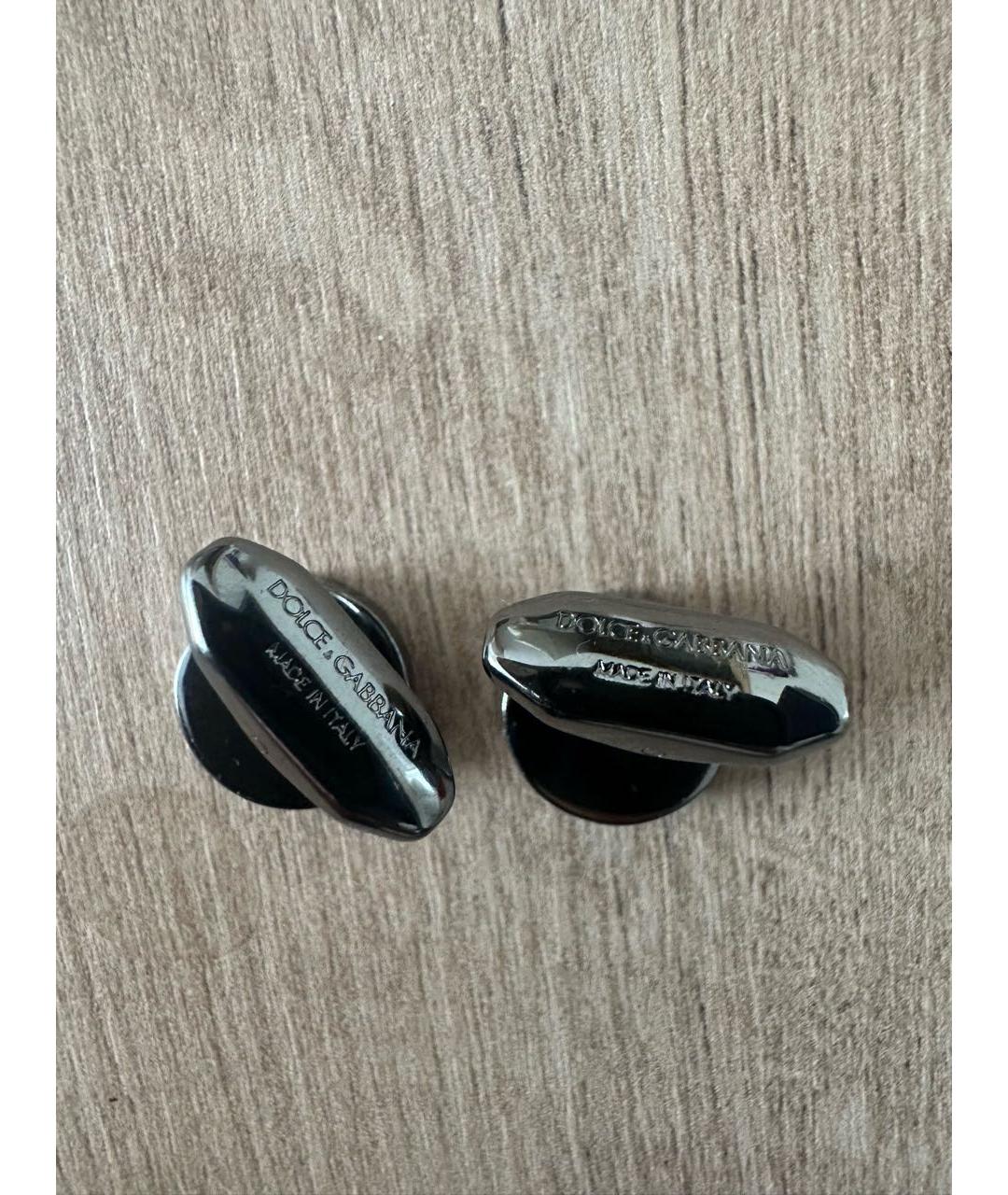 DOLCE&GABBANA Серебряные серебряные запонки, фото 2