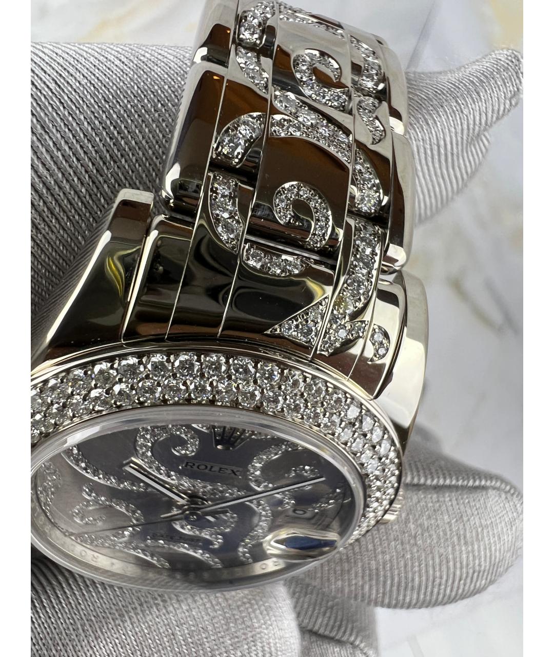 ROLEX Часы из белого золота, фото 5