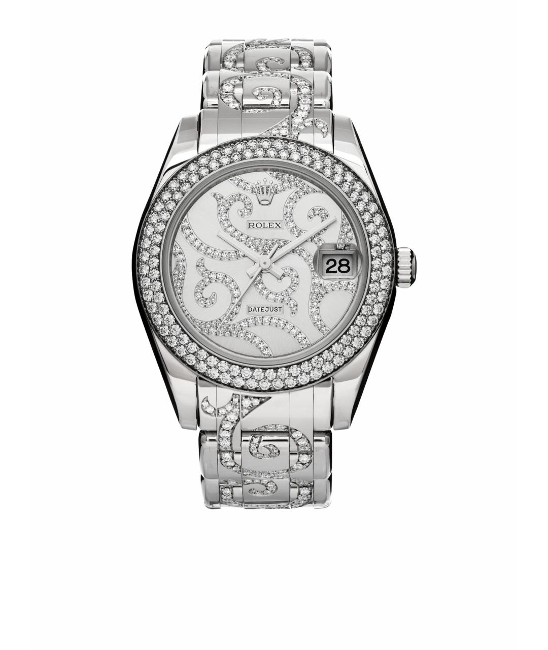 ROLEX Часы из белого золота, фото 1