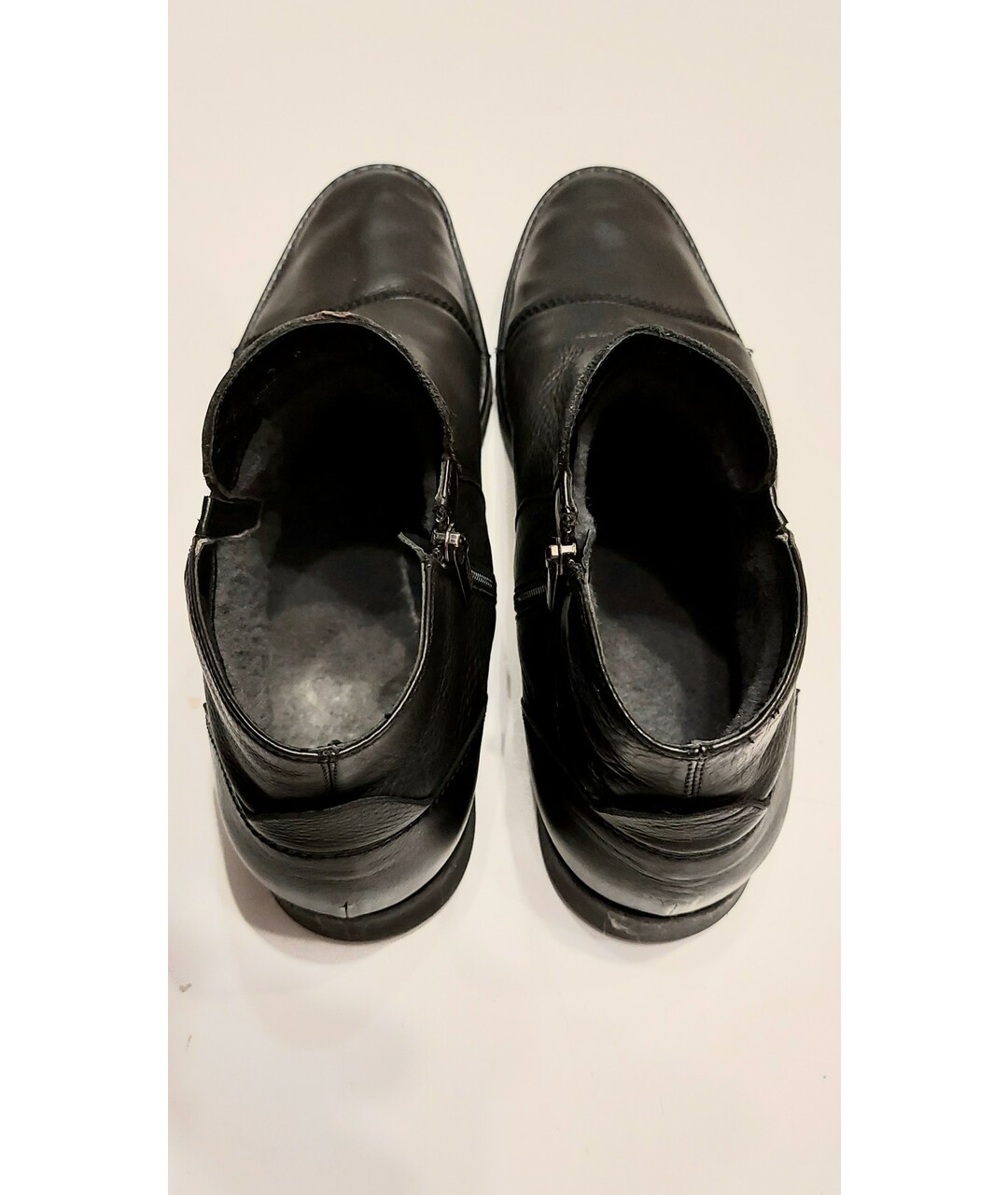 BALDININI Черные кожаные высокие ботинки, фото 3